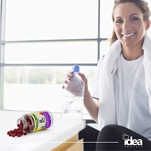 Vitamin B12 Organic Vegetarian Gummies, Metabolism Support With Methylcobalamin By Spring Valley, 500 Mcg, 200 Ct (1 Pack) + “Vitamins & Minerals -  A To Z - Better Idea Guide©” #TOP4