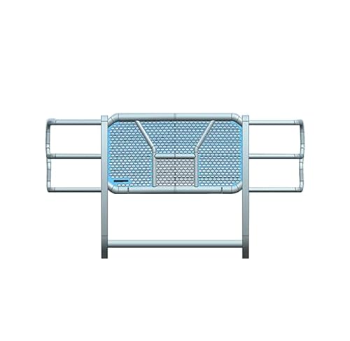 Black Horse Rugged Heavy Duty Grille Guard Modular Black Compatible With 2017-2023 Ford F-250/F-350/F-450/F-550 Super Duty-Ru-Fof217-B #TOP1