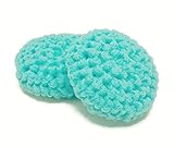 Set of 2 Aqua Reusable Dish Scrubbies for your Zero Waste Kitchen