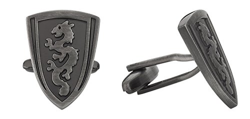 Mancuernillas Cuff-Daddy Dragon Shield con Caja miniatura 2