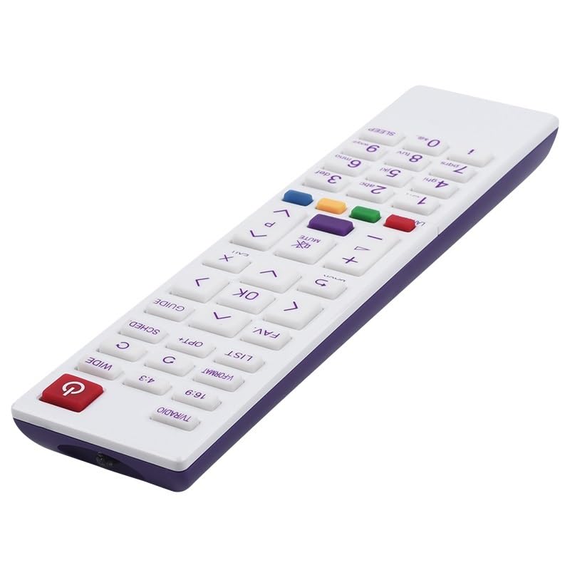 Télécommande for récepteur TV Bein Sports, Blanc/Violet
