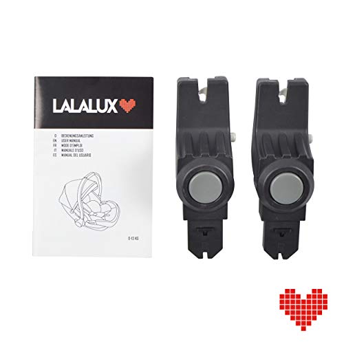 Lalalux Autostoeltje, Lichtgewicht Kinderzitje voor Auto en Buggy, Shop ‘n’ Drive-Systeem-Optie, Veilige Baby… - Afbeelding 8