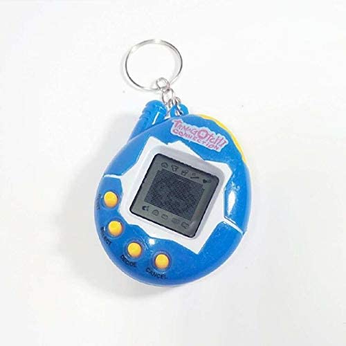 ELBME® Blue1 : 6Colors Tamagotchi 49 Pets 90S Nostalgic Virtual