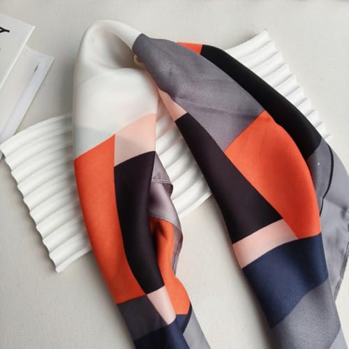 Elegant Vintage Silk pashmina shawls – Versatile,Stylish Square pashmina shawls,Headscarf,Neckwear,Fashion 283