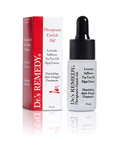 Dr.'s Remedy Therapeutic Caress Cuticle Oil, Nourishing Anti Fungal Treatment For All Nail Types #TOP1