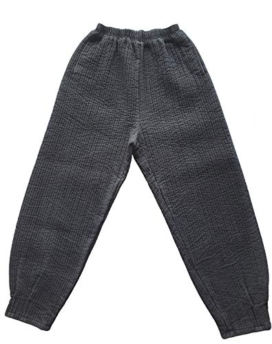 Altair 100% Cotton Fleece-Lined Meditation Pants – Warm Winter Temple Wear or Casual Zen Clothing for Men and Women