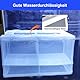 Aufzuchtbecken Aquarium mit Isolation Netz und Saugnäpfe - Ablaichkasten/Ablaichbecken für Aquarium - Zuchttanks Trennnetz für Aquarien - Babybecken Quarantänebecken Zuchtbecken - 260 x 155 x 150 mm