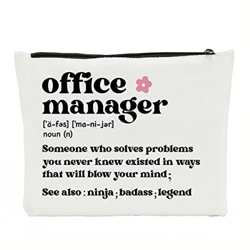 NBIAN Cosmetic Bag, Women's Travel Cosmetic Case, Berry and Navy Fashion Pattern, Gift-Oriented Design