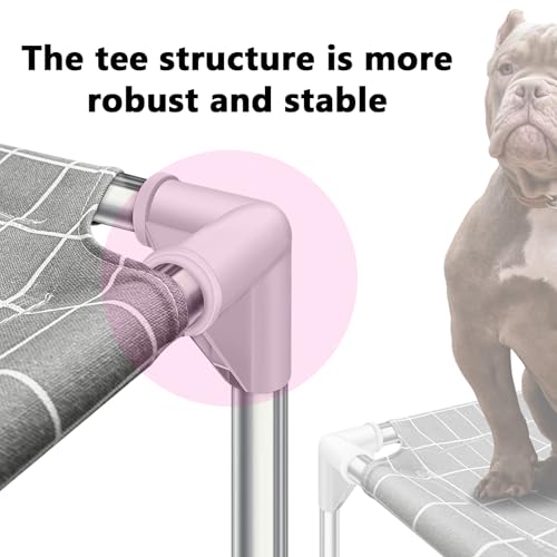 Elevated Pet Bed Dog Cot- Pet Bed for Small Dogs | Raised Dog Bed for Indoor and Outdoor Use for Small Pets - Image 3