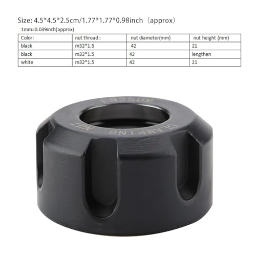 Er25um Metal Cumlet Chuck Holder para Ferramentas de Alta Precisão (M32*1.5 versão estendida)