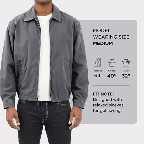 Image of London Fog Men's Auburn Zip-Front Golf Jacket