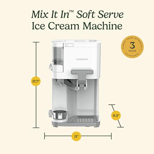 Cuisinart ICE-48 Soft Serve Ice Cream Machine- Mix It In Ice Cream Maker thumb #5