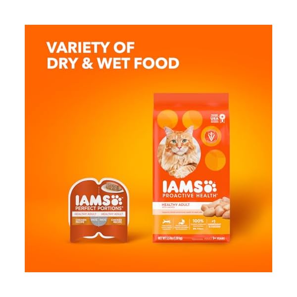 IAMS Proactive Health Adult Original with Chicken Dry Cat Food 16 Pounds by Iams – Bild 14