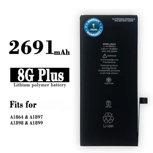 Image of Original Battery for iPhone 8G /8 /A1863 / A1905 / A1906 Battery with 1 Year Warranty****(N0024)