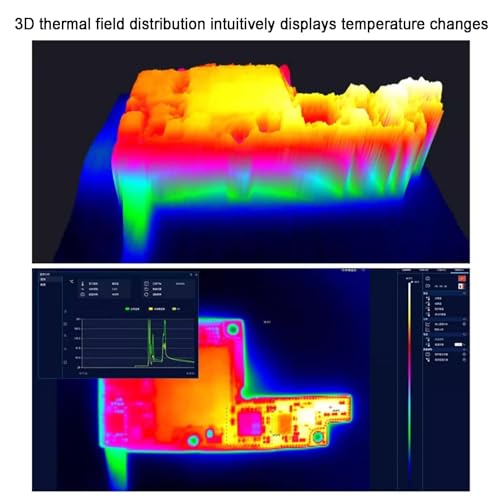 Imageur thermique infrarouge et analyseur de diagnostic PCB LCD