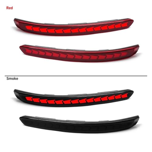 Luces LED parachoques Kia Pegas evita colisiones con intermitente dinámico 3