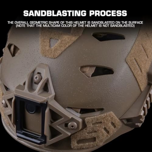 Casque tactique à trou ouvert confortable pour chasse extérieure - 4