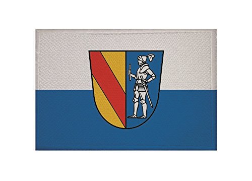 U24 Aufnäher Emmendingen Fahne Flagge Aufbügler Patch 9 x 6 cm