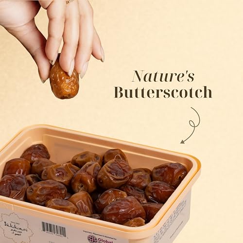 Image of ae asra Sukkari Premium Dates | Naturally Sweet & Nutritious Dry Fruits | Soft Snacking & Cooking | Rich in Fiber, Iron & Antioxidants | Healthy & Tasty Energy Booster | 500g