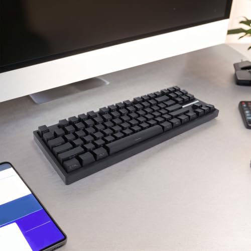 Teclado Mecánico Yoidesuvnqhafgkpg Compacto 2.4G Bluetooth miniatura 4