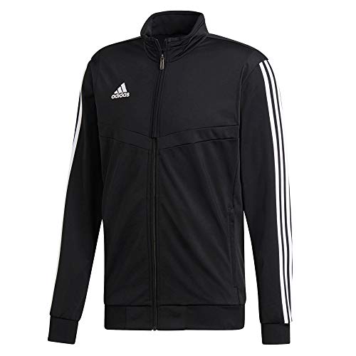 Chaqueta Tiro 19 PES Adidas en talla 2XL negra y blanca para hombre 4