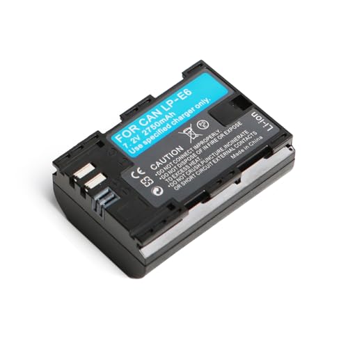 KWTOUL LP E6 LC E6 LC E6N   Batería compatible con Canon EOS R R5 R6 R7, R5 C, R6 Mark II, EOS 5D Mark II III IV, 5D SR 6D Mark II 7D Mark II 6D 7D 90D 80D 70D 60D 60Da XC10 XC15