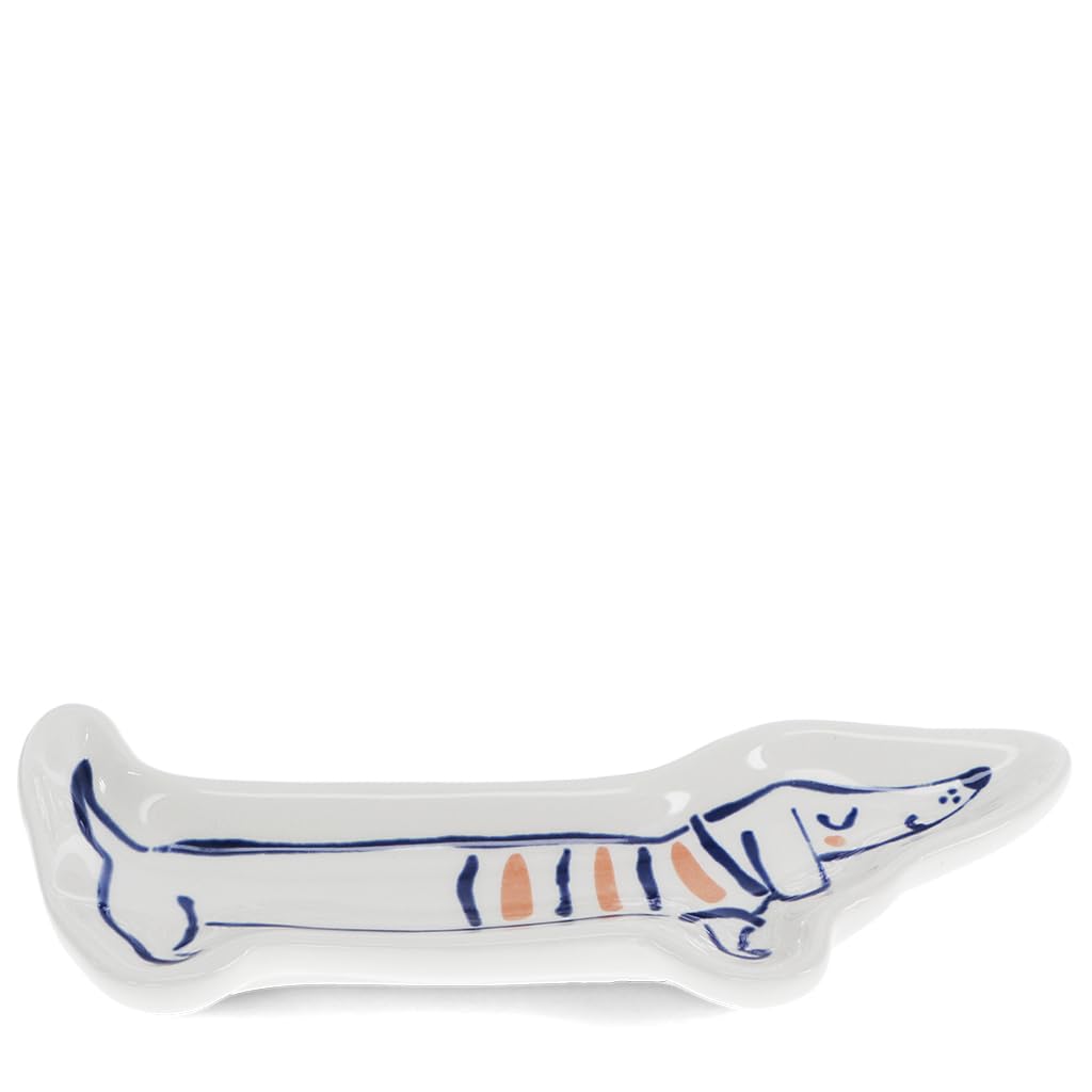 Rex London Sausage Dog Ceramic Trinket Dish