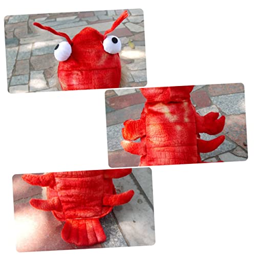 Disfraz de langosta para perro XS Healifty miniatura 6