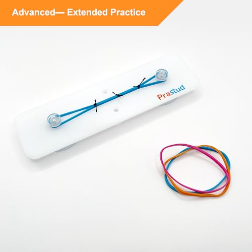 Image of Suture Knot-Tying Kit with Online Tutorials, Surgical Suture Practice Board with Cords and Rubber Bands