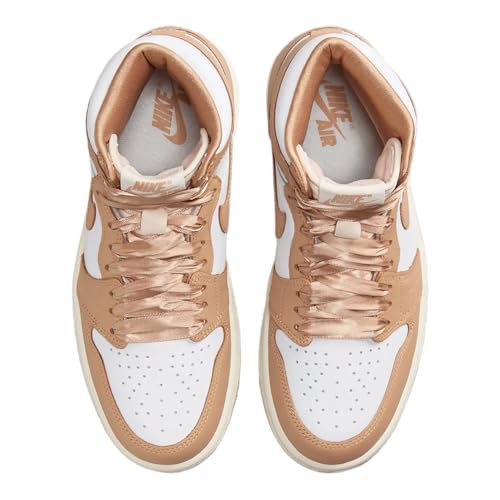 Jordan 1 Mid Women Praline/White-Sail FN6622-201 7.54