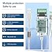Buacoz USB to RS485 RS232 Converter Cable, with CH340+ZT485 Chipset Serial Port Connector, 9.8 Feet Extension Cable Industrial Adapter Supports Windows XP 7 8/Linux/Mac
