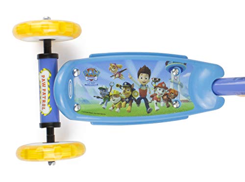 Paw Patrol-OPAW110 Paw Patrol Patinete 3 Ruedas niño, Color, única (Darpeje PAWP-223384)