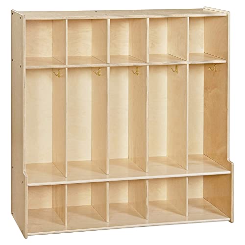 Image of Contender C51000F 5 Section Seat Locker 46.75 inch W Assembled