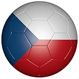 fußball abzeichen abzeichen kinder punkte  Flagge der Tschechischen Republik Euro 2016 Fußball Abzeichen Magnet Schlüsselanhänger Spiegel Flaschenöffner 58mm mirror keyring