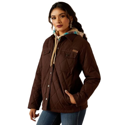 ARIAT Women Grizzly Quilted Barn Jacket