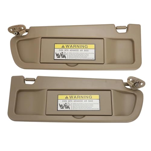 Pare-soleil de voiture Civic 2006-2011 beige cassé ? Remplacez le kit conducteur et passager gauche droit