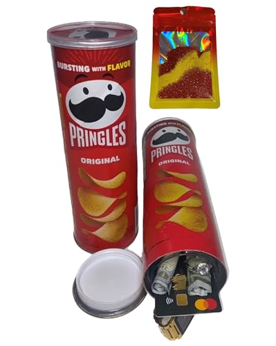 Smarter Ideas Potato Chip Safe with Large Hidden Compartment for Credit/Gift Cards, Money, Jewelry