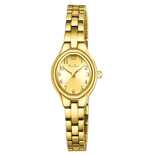 Diaofendi Small Gold Bracelet Watches Vintage Ladies Quartz Wrist...
