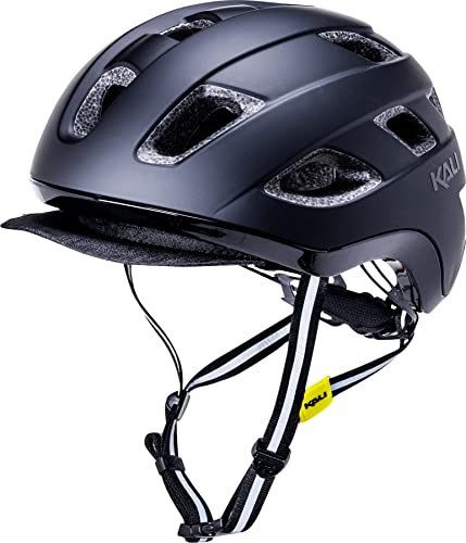 Kali Protectives Traffic 2.0 Urban/Ebike Cycling Helmet - Solid Matte Black Large/X-Large