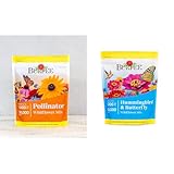 Burpee Wildflower Seed Mix for Pollinators, Hummingbirds and Butterflies (50,000 Seeds)