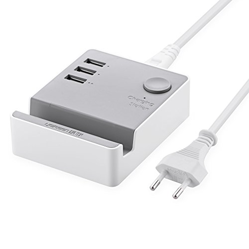 UGREEN Caricabatterie da Tavolo 3 Porte USB 1.5m