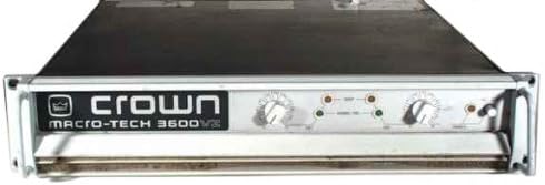 Davanti view of the Crown MA-3600VZ Power Amppiù vivace