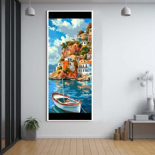 Diamond painting le bateau pour offrir un projet artistique unique à un passionné