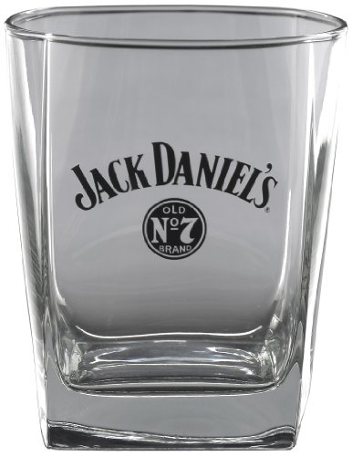 Jack Daniel's Licensed Barware Bug Swing Logo Double Old Fashioned Glass