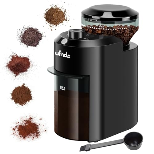 Wancle Electric Coffee Grinder with 28 Settings