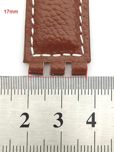 Bracelet Swatch cuir de vachette marron anti-usure