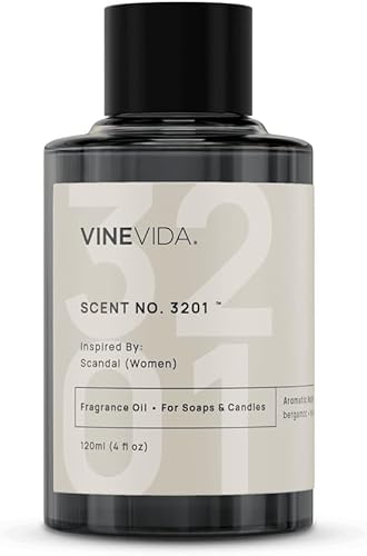 Miniatura 372 de VINEVIDA Aceite aromático n.º 4800 inspirado en un millón de hombres para fabricación de velas y jabón, fabricado en Estados Unidos