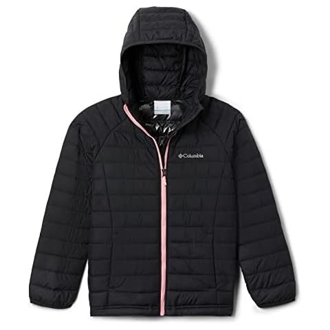Columbia Niña Chaqueta con capucha, Powder Lite Cover