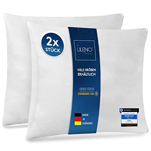 LILENO HOME Set Riempimento Cuscino 80x80 cm