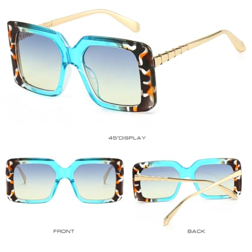 Lunettes de soleil dégradées contre l'éblouissement avec protection UV400 punk